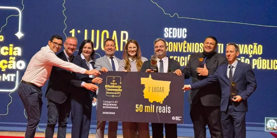 Seduc conquista 1� lugar na 3� edi��o do Pr�mio Efici�ncia e Inova��o em Pr�ticas P�blicas