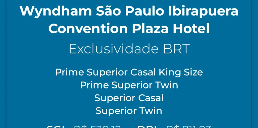 Novo hotel em S�o Paulo oferece conforto e lazer para toda a fam�lia