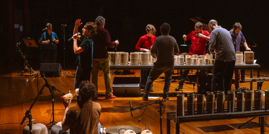 Cer�mica vira instrumento musical em espet�culo que chega ao Sesc Vila Mariana