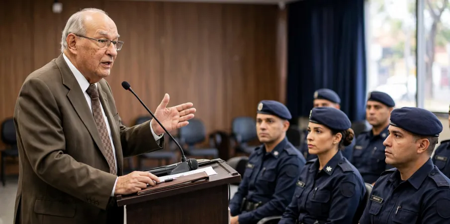 Jurista Ives Gandra critica STF durante palestra para oficiais da PM de SP