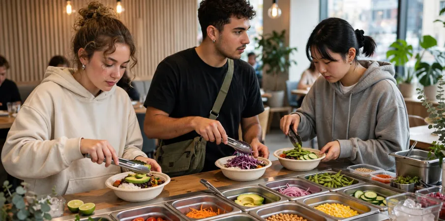 Jovens est�o mudando a forma de comer e restaurantes precisam se adaptar