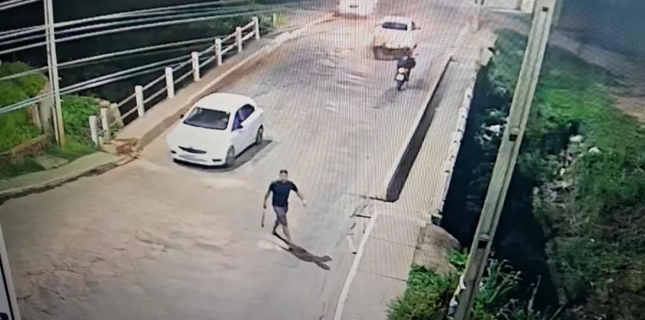 PM prende homem por danificar c�mera do programa Vigia Mais MT