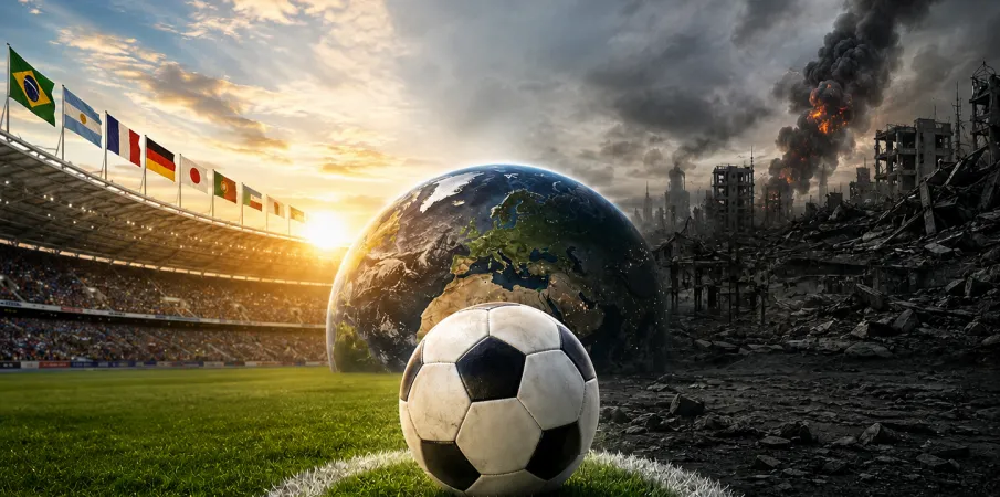 Se todas as batalhas dos homens se dessem apenas nos campos de futebol, qu�o belas seriam as guerras.