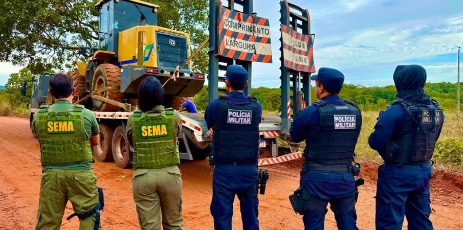Sema e PM aplicam cerca de R$ 1,5 milh�o em multas durante opera��o contra il�citos ambientais