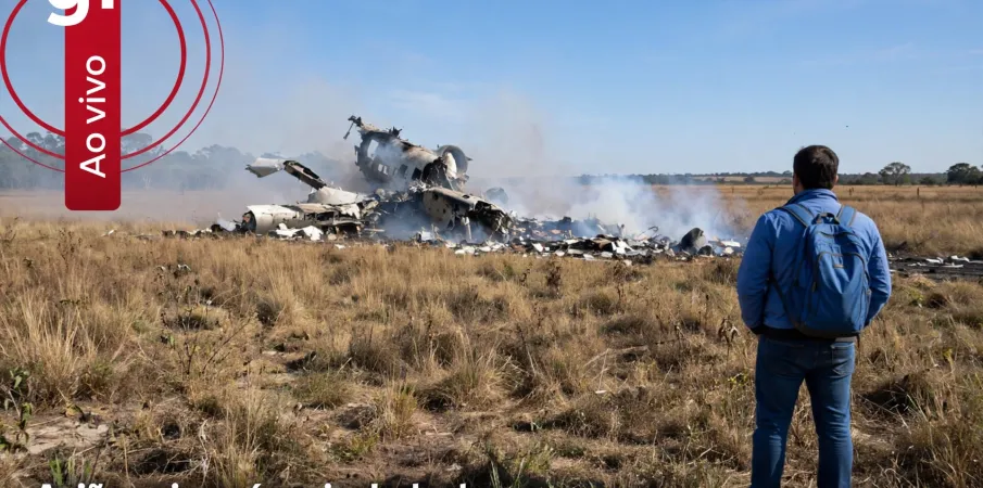 Avi�o que caiu no Mato Grosso e matou 3 pessoas suspeitado de transporte de drogas