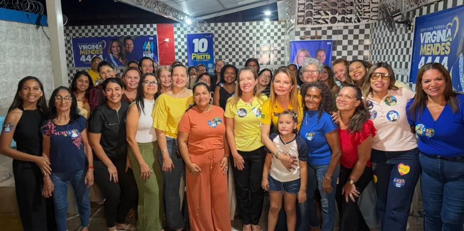 Candidata Virginia Mendes promete brigar por sal�rio m�nimo para assistentes sociais em V�rzea Grande