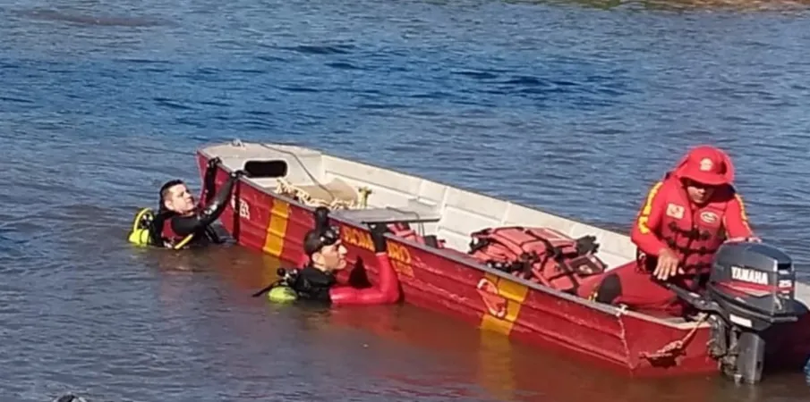 Suspeito de furto desaparece no rio Araguaia ao tentar fugir da PM