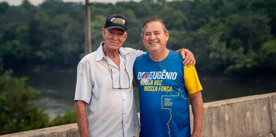 Deputado visita ponte que ele ajudou a construir e promete asfaltar estrada na regi�o