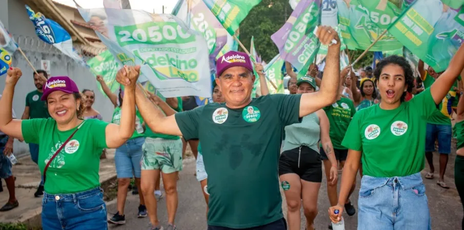 Candidato Adelcino faz caminhada de despedida em Pontal do Araguaia neste s�bado
