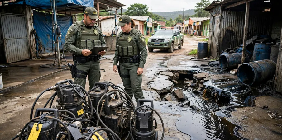 Lava-jatos sem licen�a e com vazamento de �leo s�o multados e perdem equipamentos em Primavera do Leste