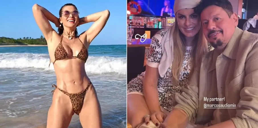 Ex de L�via Andrade assume namoro com empres�ria poucos meses ap�s separa��o n�o divulgada