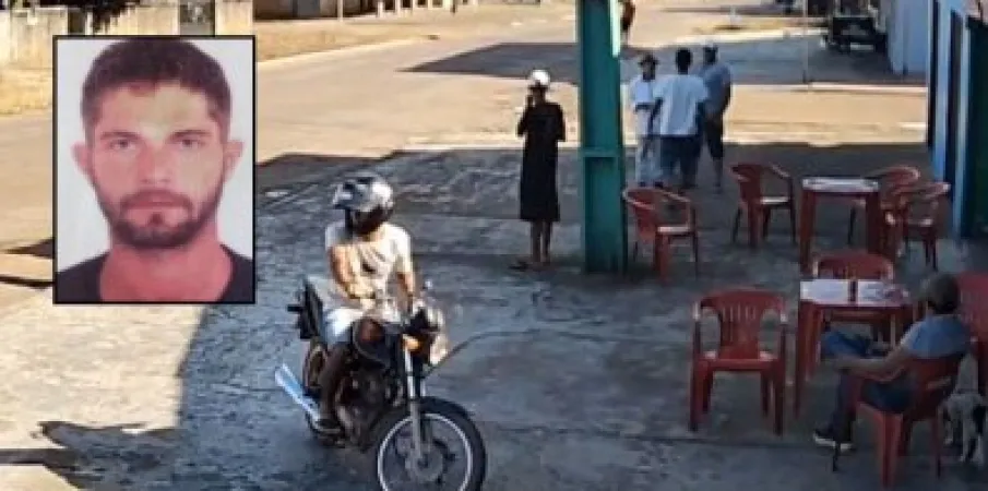 C�mera flagra morte de homem a golpes de canivete em bar em MT