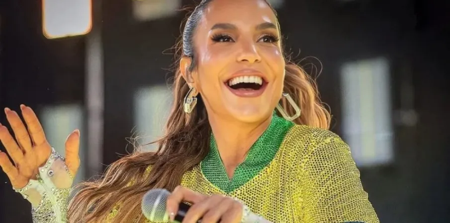 Ivete Sangalo leiloa camisa da sele��o brasileira para ajudar projetos sociais