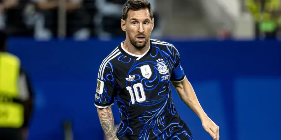 Messi marca e Argentina vence Jord�nia com facilidade na Copa