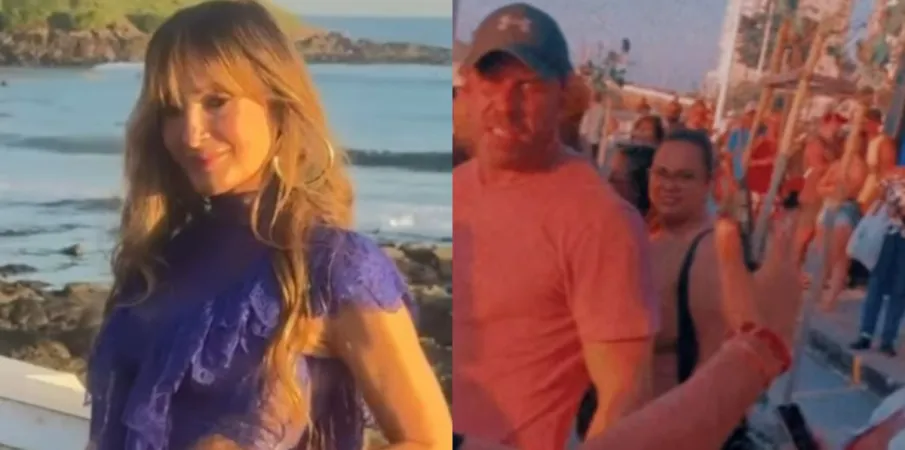 Claudia Leitte grava v�deo surpresa no Porto da Barra e movimenta Salvador