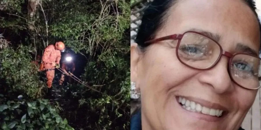 Corpo encontrado em desfiladeiro � de cozinheira desaparecida