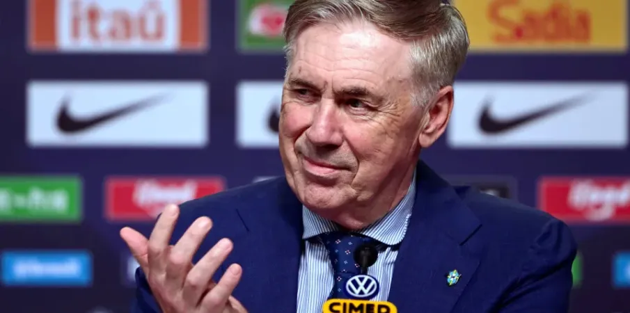 Ancelotti garante que cr�ticas n�o o abalam na Sele��o Brasileira
