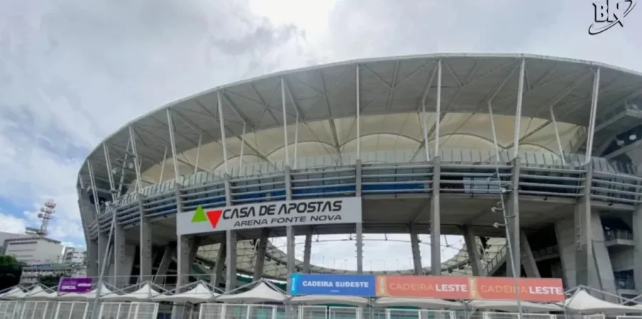 Fonte Nova perde nome 'Casa de Apostas' ap�s nova lei; entenda o que muda