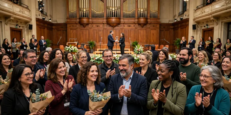 1.000 professores paulistas recebem pr�mio por transformar vidas e garantir futuro aos alunos