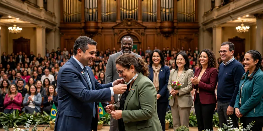 Governo de S�o Paulo reconhece 1.000 professores com medalha e celebra 7 docentes do Vale do Ribeira