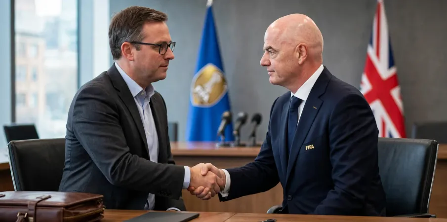 The Times se desculpa com Infantino ap�s publicar fofoca falsa sobre sal�rio