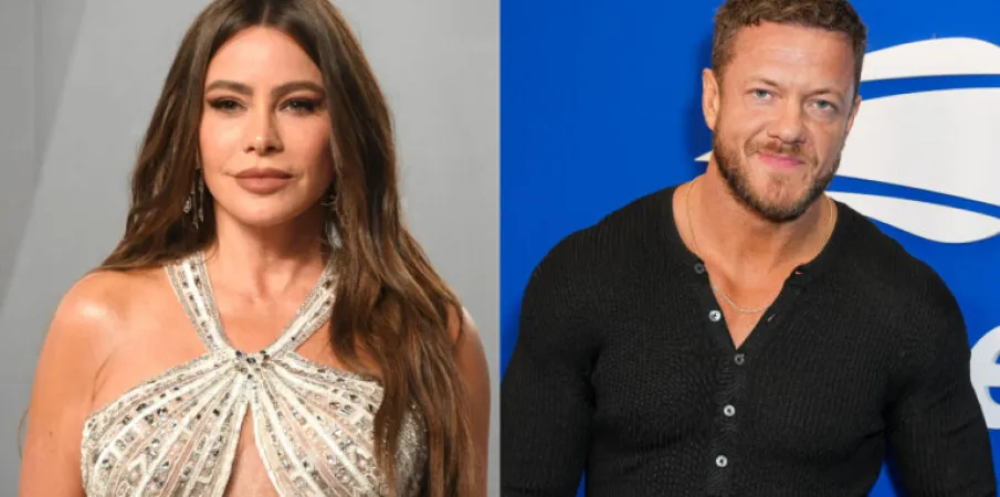 Sof�a Vergara e vocalista do Imagine Dragons s�o flagrados de m�os dadas, mas fonte nega romance